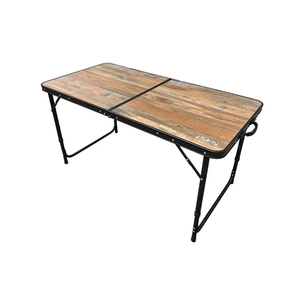 Quest Liberty Redrum Wood Effect Folding Table (Large) 1 Quest Liberty Redrum Wood Effect Folding Table (Large)