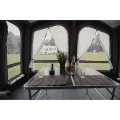 Vango Airbeam Vango Riviera Air 330 Elements ProShield Caravan Awning (2024) -Outdoor Camping Discount riv air 330 proshield 7
