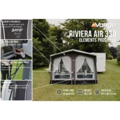 Vango Airbeam Vango Riviera Air 390 Elements ProShield Caravan Awning (2024) 14 Vango Airbeam Vango Riviera Air 390 Elements ProShield Caravan Awning (2024) -Outdoor Camping Discount riviera air 330 eps 1