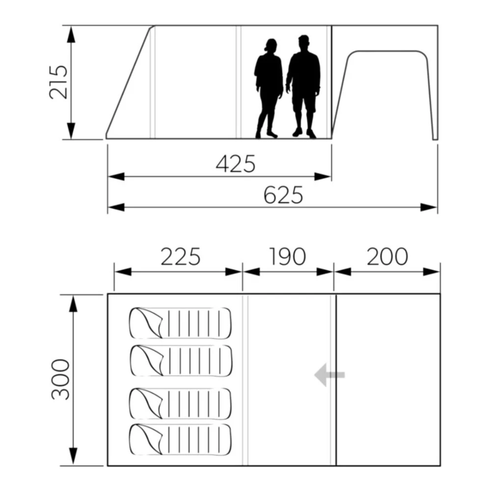 Dometic Santorini FTK 4x8 TC Tent 5 Dometic Santorini FTK 4x8 TC Tent - Image 5