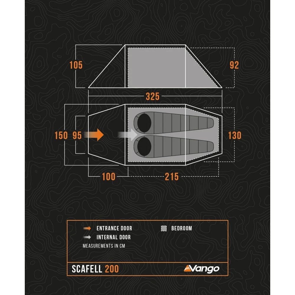 Vango Scafell 200 Tent (2025) 5 Vango Scafell 200 Tent (2025) - Image 5