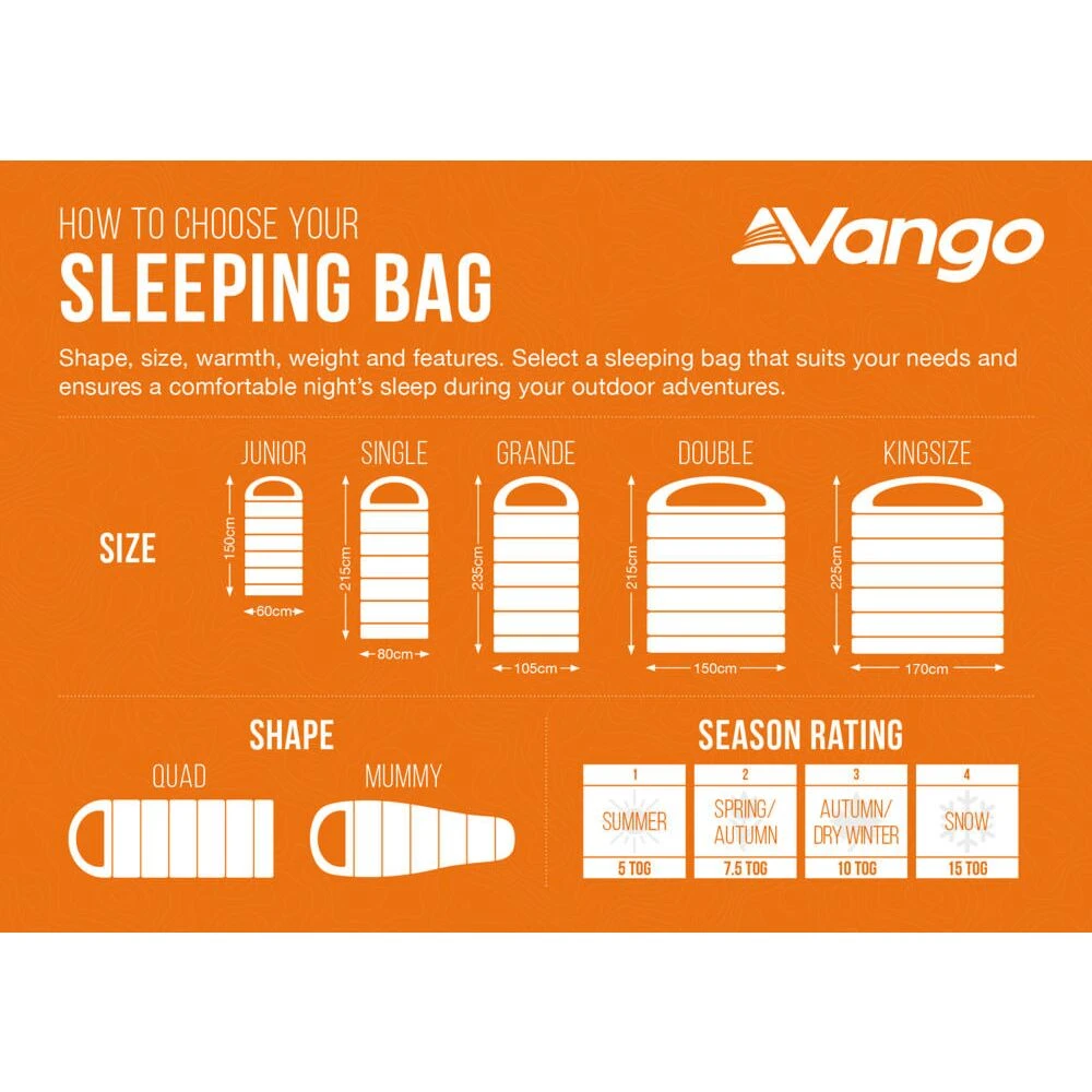 Vango Mantis Planet Sleeping Bag 6 Vango Mantis Planet Sleeping Bag - Image 6