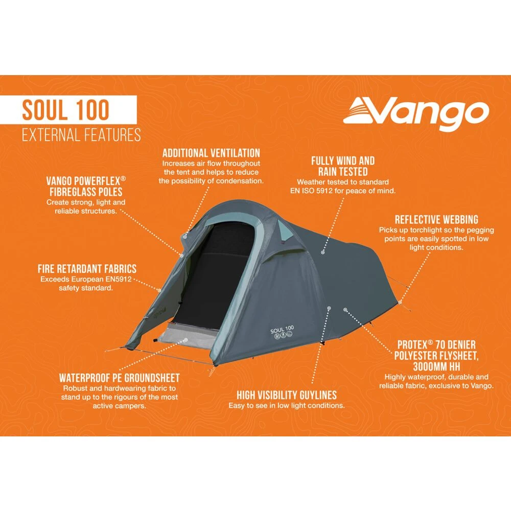 Vango Soul 100 Tent (2025) 10 Vango Soul 100 Tent (2025) - Image 10