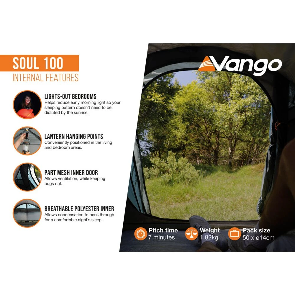 Vango Soul 100 Tent (2025) 11 Vango Soul 100 Tent (2025) - Image 11