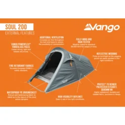 Vango Soul 300 Tent (2025) -Outdoor Camping Discount soul 200 infographic external lowres 1