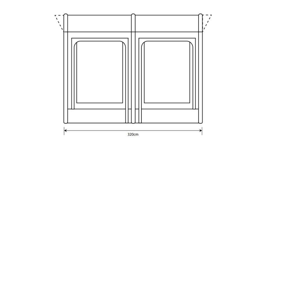 Outdoor Revolution Sportlite Air 320 Caravan Awning 5 Outdoor Revolution Sportlite Air 320 Caravan Awning - Image 5