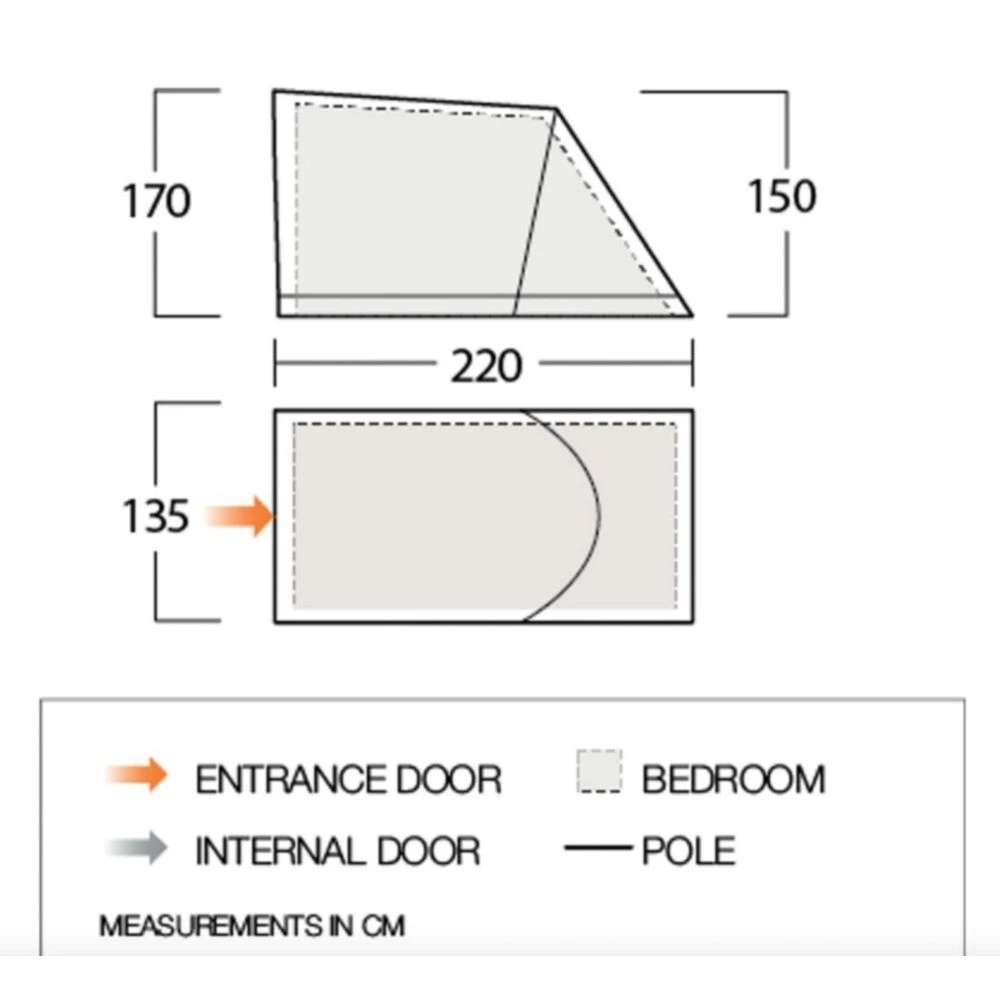 Vango Airbeam Vango Studio Small (TA009) (for Anantara IV) 3 Vango Airbeam Vango Studio Small (TA009) (for Anantara IV) - Image 3