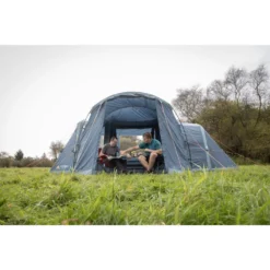 Vango Experience Side Awning (TA003) (Deep Blue) -Outdoor Camping Discount ta003 sideawning lifestyle 44