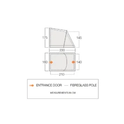 Vango Airbeam Vango Balletto Tall Annex Elements Shield 6 Vango Airbeam Vango Balletto Tall Annex Elements Shield -Outdoor Camping Discount tall annex elements shield balletto
