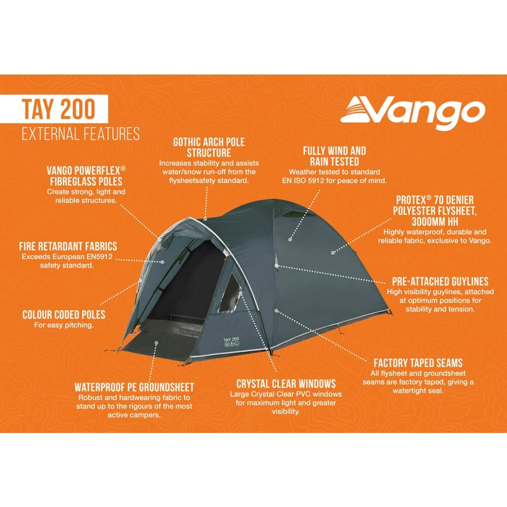 Vango Tay 200 Tent (2025) 14 Vango Tay 200 Tent (2025) - Image 14