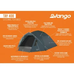 Vango Tay 400 Tent (2025) 19 Vango Tay 400 Tent (2025) -Outdoor Camping Discount tay 400 infographic external lowres