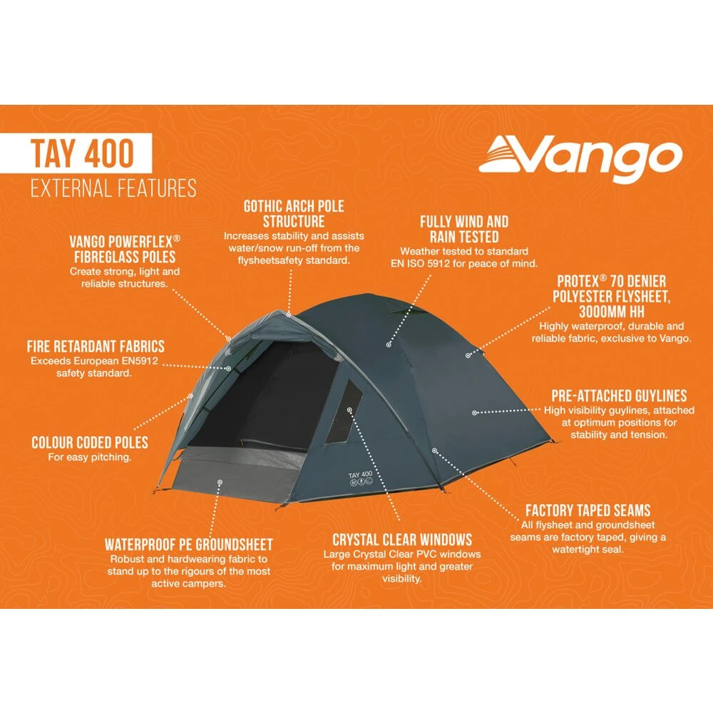 Vango Tay 400 Tent (2025) 10 Vango Tay 400 Tent (2025) - Image 10